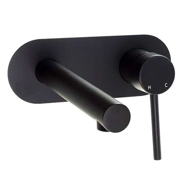 

bathroom sink faucets cold and basin faucet solid brass tap matte black wall mounted fregadero taps