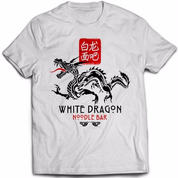

2019 new cotton tee leisure fashion brand clothing brand new t-shirts white dragon noodle bar blade runner corp t shirt