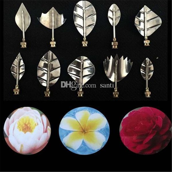 

new dining 10pcs 3d jelly art tools gurbias cake jello art gelatin moulds flower pudding mold with 1pc syringe set russian tulip nozzles