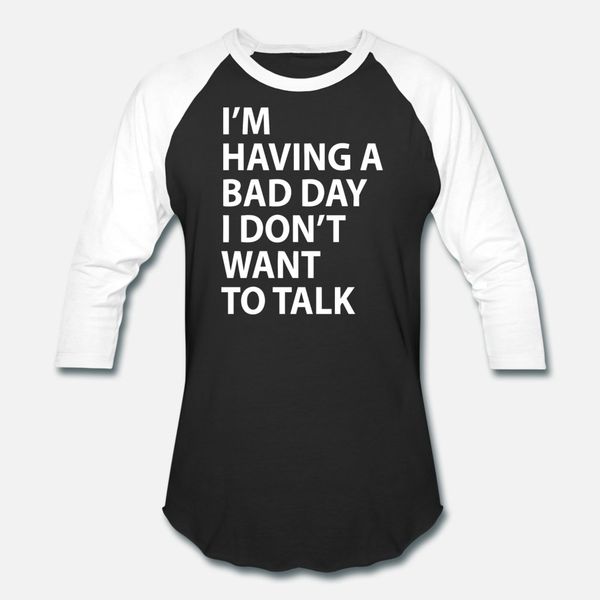 

я плохой день тенниски мужчина индивидуального тройников рубашка o-шея семейных сыпучих здания летом семьи рубашки