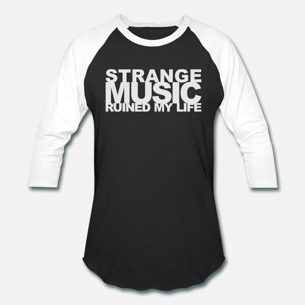 

strange music t shirt men create short sleeve size s-3xl standard fitness authentic summer style family shirt