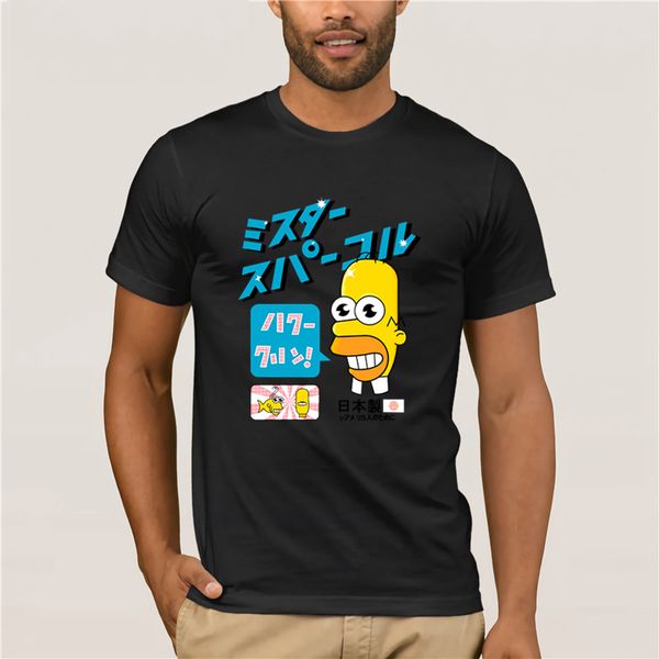 

мужские футболки мультфильм fun футболка mr крокет printed шеи экипажа с коротким рукавом случайные футболки