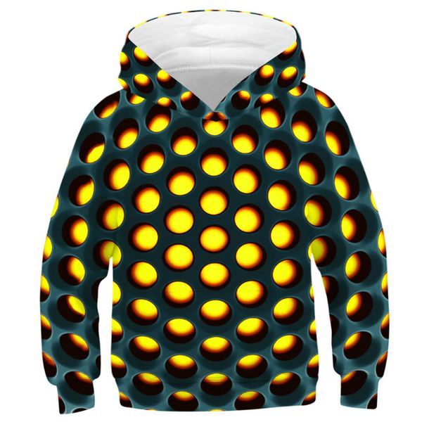 

halloween cosplay 3d print boys girls hoody outerwear kids hooded clothes children pullover soprt for 6 7 8 9 10 11 12 year lj200812, Black