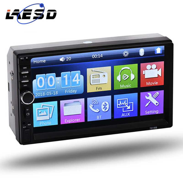 

2 din car radio resistive touch screen stereo car mp5 player with remote control and user manual 2din multimedia player