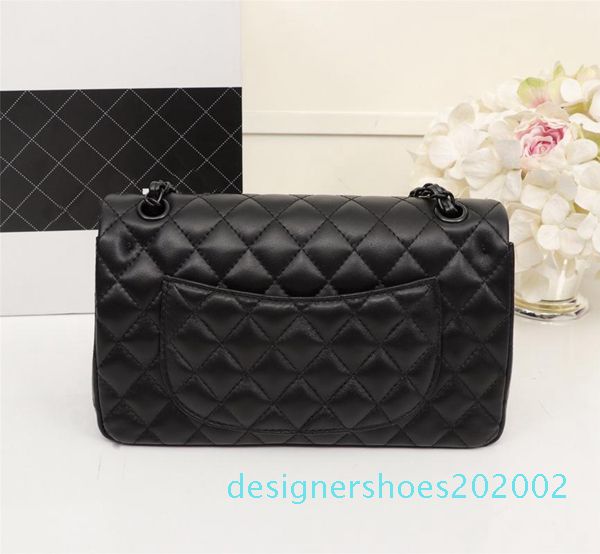 

handbags women bags designer handbags for women leather 30cm chain bag bag,sheepskin flap bags black metal rhomb d02