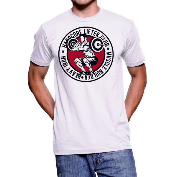 

2019 новое лето t - shirt uomo hardcore lifter vintage иллюстрации прохладный мужчины tee рубашки