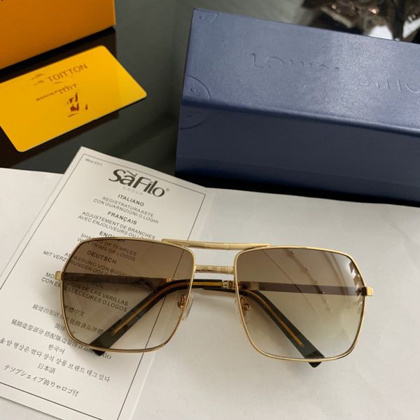 

fashion 2020 new arrival vintage famous brand name men sunglasses ch01, Blue