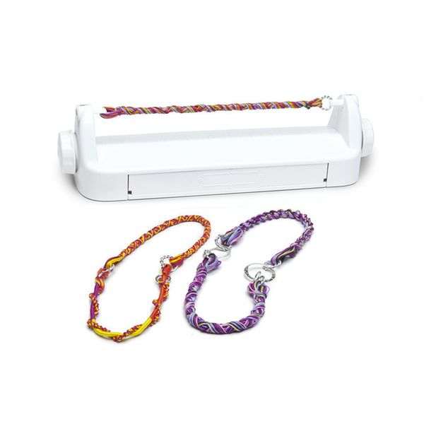 

spinning loom friendship kids gift necklaces weaving kit bracelet maker abs