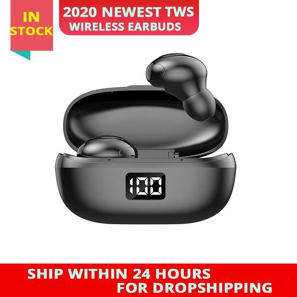 

new features in 2020 genuine tws pro wireless bluetooth headset, bass sports headset, pk aire 2 3 pro i9000 i12 tws headset