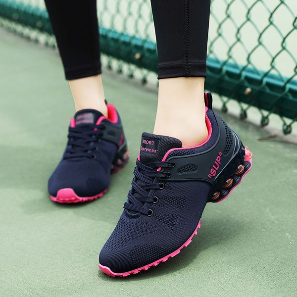 

women shoes fashion 2020 breathable walk mesh flat casual shoes lady sneakers women badminton lady mesh summer, Black