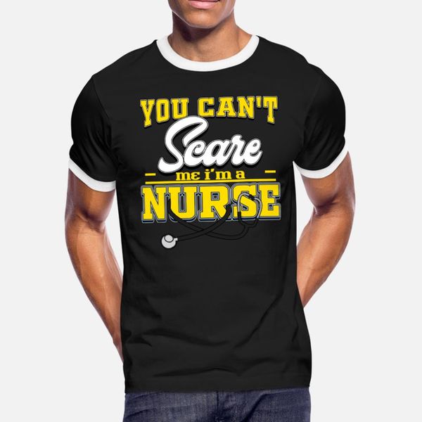 

nurse t shirt men print tee shirt o neck leisure loose casual summer style natural shirt