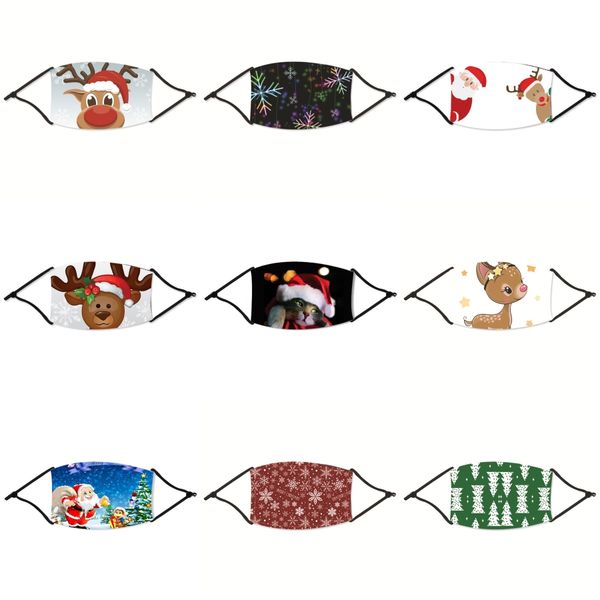 

soft face christmas mask ear hooks buckle kids adjustable earache ear pain prevention health care suppies christmas mask extension grips#361, Black