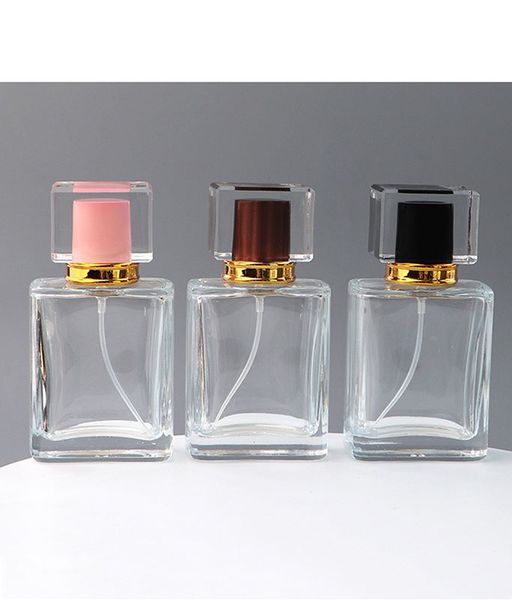 

wholesale 50ml glass perfume empty bottle cosmetic spray bottle
