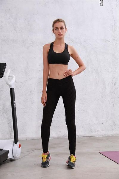 

yoga fitness sports tight high waist hips thin section leggings jacquard fitness running trousers thin section sports yoga pants, White;red