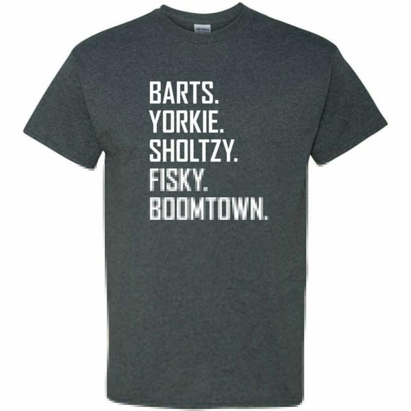 

barts йорки sholtzy fisky boomtown - смешное letterkenny хоккей тенниска