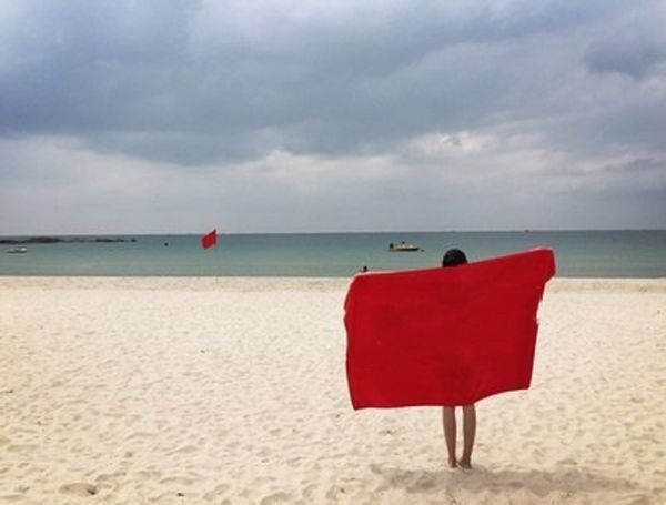 

a-72 red beach towel 100*180cm good quality soft quick drying swimming bath sports towels picnic blanket