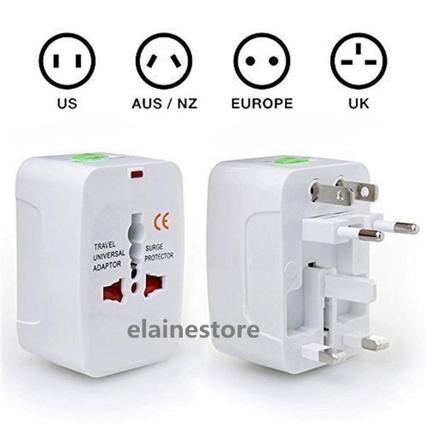 

cgjxstravel universal wall charger power adapter for plug surge protector universal international travel power adapter plug (us uk eu au ac
