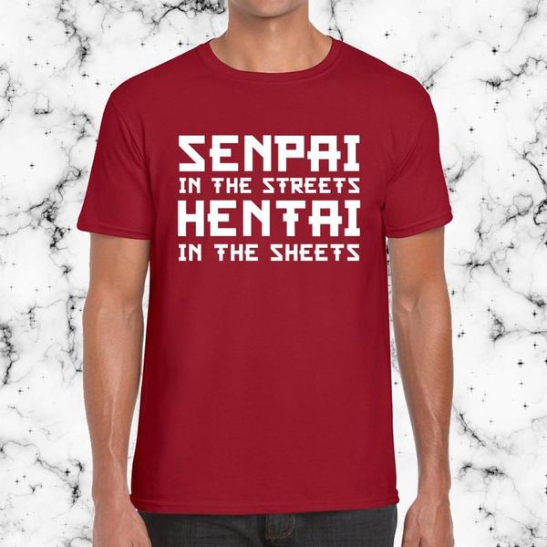 

senpai in den straen hentai in den blattern manner kurzen armel t shirt