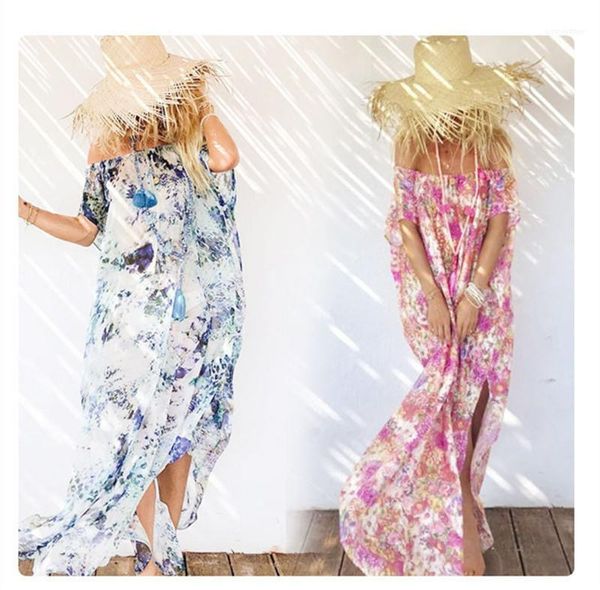 

luxury clothes slash neck split summer womens dresses fashion short sleeve long casual dresses woman designer, Black;gray