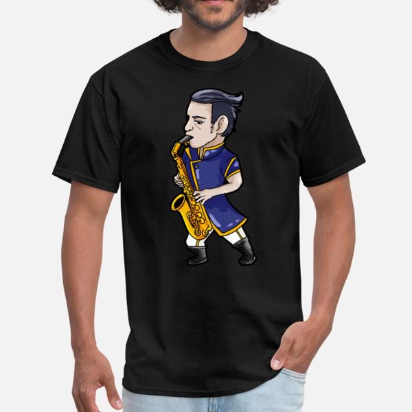 

saxophone sax saxophonist jazz swing marching band t shirt men print short sleeve s-xxxl family sunlight comfortable summer style novelty