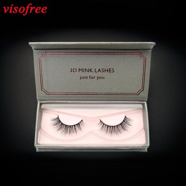 

false eyelashes viso3d mink upper lashes soft natural handmade fake extension medium volume