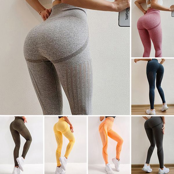 

1pcs high fitness pants elastic waist tight leggings sweatpants running yoga pants, White;red