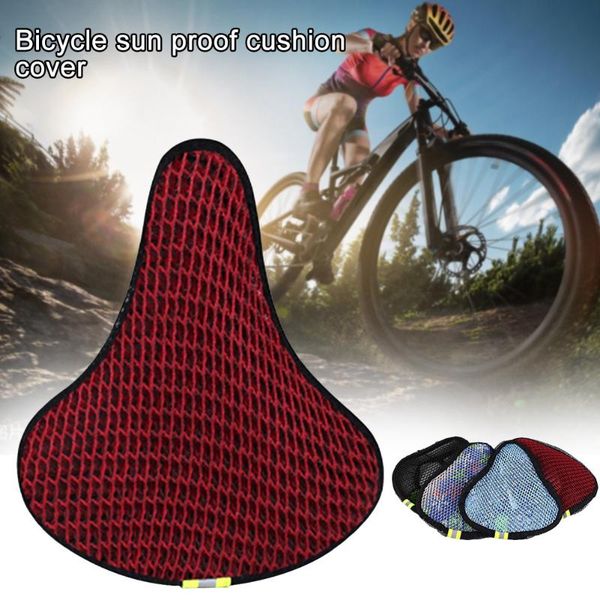

bike saddles mesh non slip sun block cycling bicycle seat cover bikes saddle waterproof polyester universal replacement parts