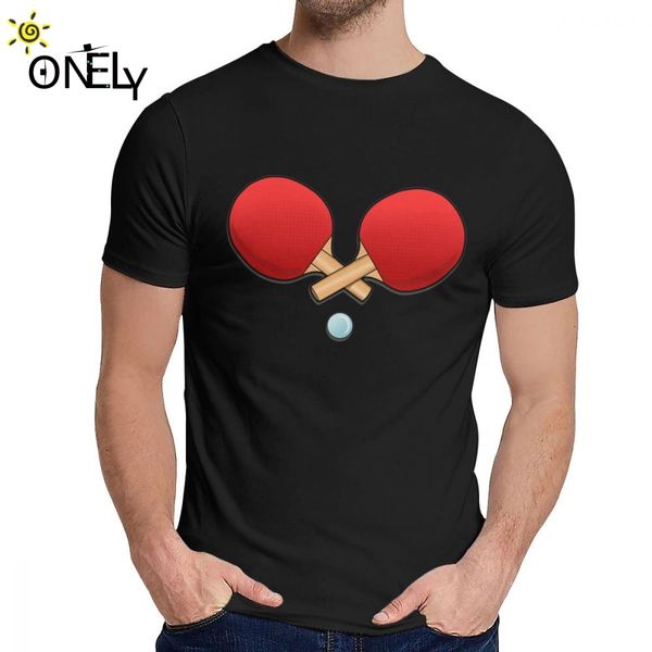 

soft ping pong ball t shirt for man retro style classic o-neck camiseta