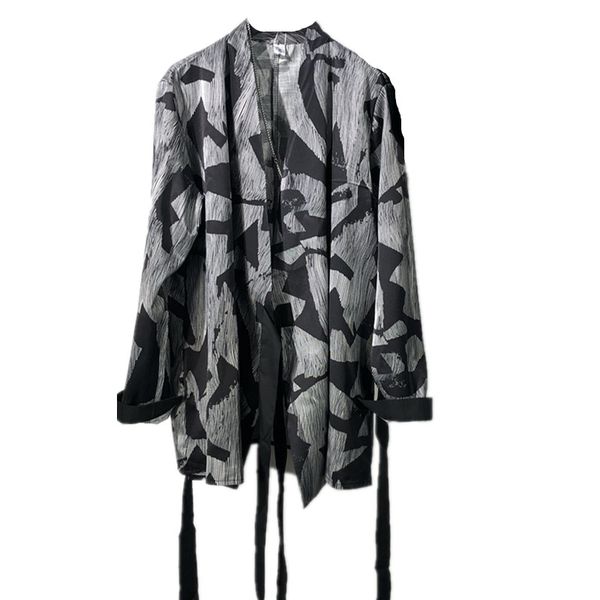 

runway seak men jacket casual coat high street men's clothing autumn hip hop men black outer garment outer wear jacket, Black;brown