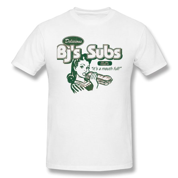 

2020 new arrival bj's subs ofertas t-shirt 100% cotton sub crewneck tshirt round collar