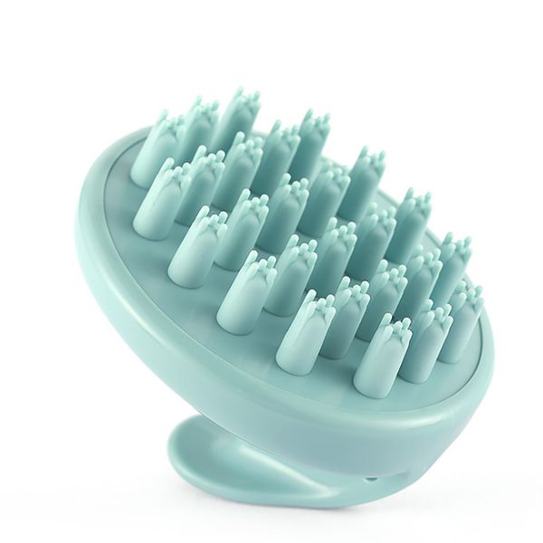 

мини massager скальп кисть перхоть силикон влажный или сухой шампунь главная scrubbing
