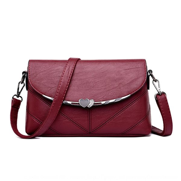 

women's 2020 new fashion korean style middle-aged and small elderly women's bag mom temperament all-match shoulder crossbody small