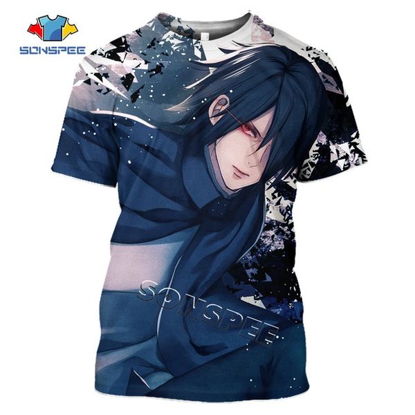 

summer men naruto boruto anime pullover 3d print shirts anime humor kawaii men clothing