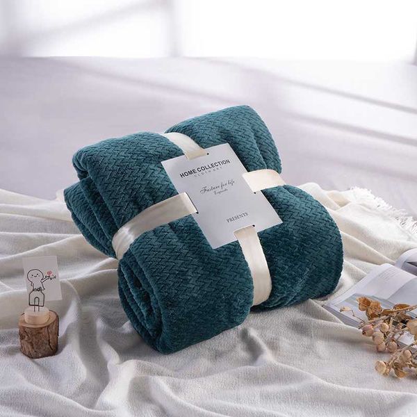 

blankets sucses solid color blanket throw coral fleece stripe bed cover super soft warm for beds sofa office