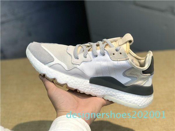 

with box 2020 nite jogger running shoes for men women core black red 3m reflective designer sports sneakers eur 36-45 d01