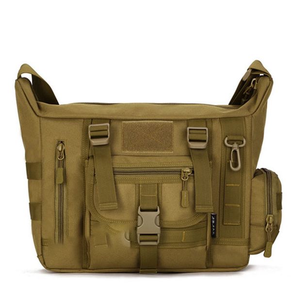 

high capacity tactical sling shoulder bag men's waterproof sport military crossbody bag outdoor travel bag for 14'' laptop