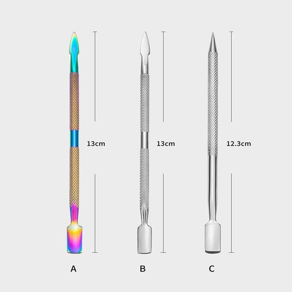 Miglior fredda Arcobaleno Pala Paletta Cucchiaio portatile pillola spatola polvere di erbe fumatori titanio Tip Oil Rigs paglia narghilé Wig Wag Bong Strumento