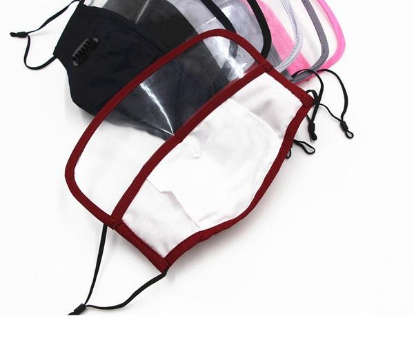 

anti dust mask with valve pm2.5 breathing filters face shield mouth cotton masks respirator reusable anti fog haze dhf706