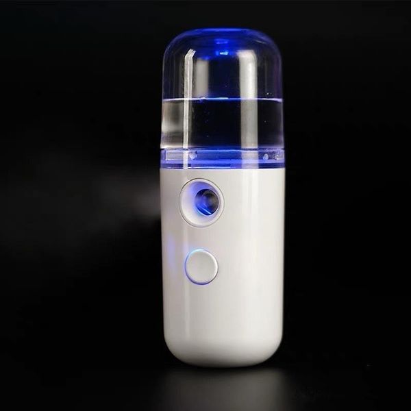 

30ml mini nano facial sprayer usb nebulizer face steamer humidifier hydrating anti-aging wrinkle women beauty skin care tools