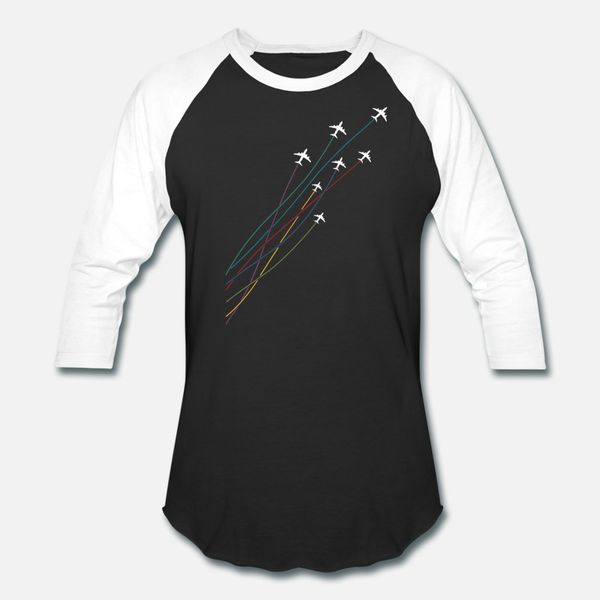 

pilot colorful flying passenger airplanes t shirt men design tee shirt s-3xl basic solid cute basic spring autumn cool shirt