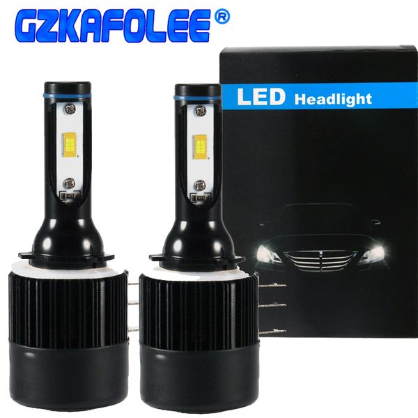 

gzkafolee 36w 6000k h15 led white car headlight bulb fog light 12v 24v 4500lm