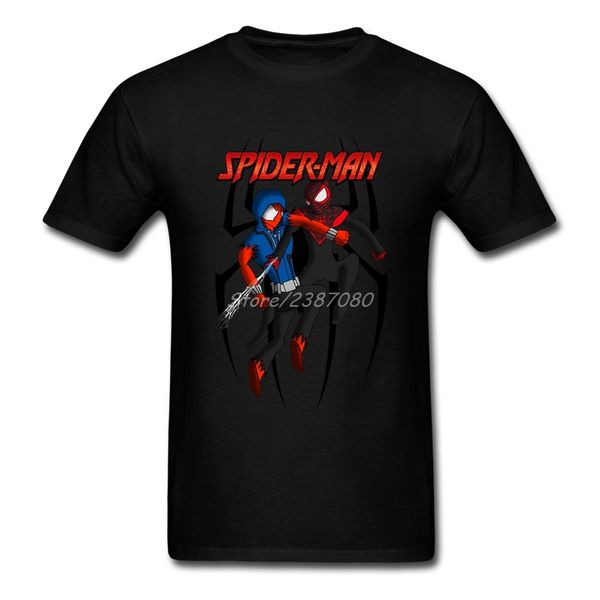 

deadpool vs spiderman t shirt short sleeve custom men's clothes summer couple's big size o-neck cotton men t-shirt