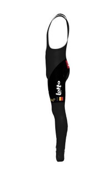 

spring summer 2020 lotto soudal pro team only men's cycling long bib pants 20d gel pad ropa ciclismo, Black;blue