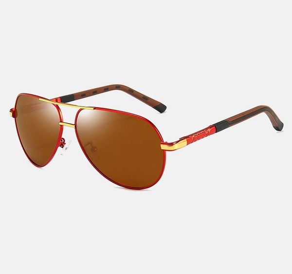 

classic brand vintage sun glasses driving eyewear polarized sunglasses men vintage aluminum polarized sunglasses coating001, White;black