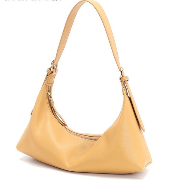 

new design bag female retro simple and versatile cowhide fashion one-shoulder handbag ing