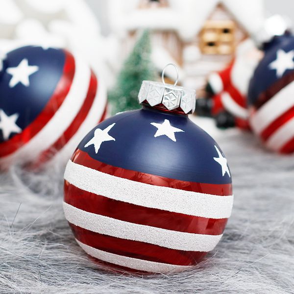 

12pcs/set christmas balls ornaments with hanging ropes christmas tree decorations festival parties festival decor supplies