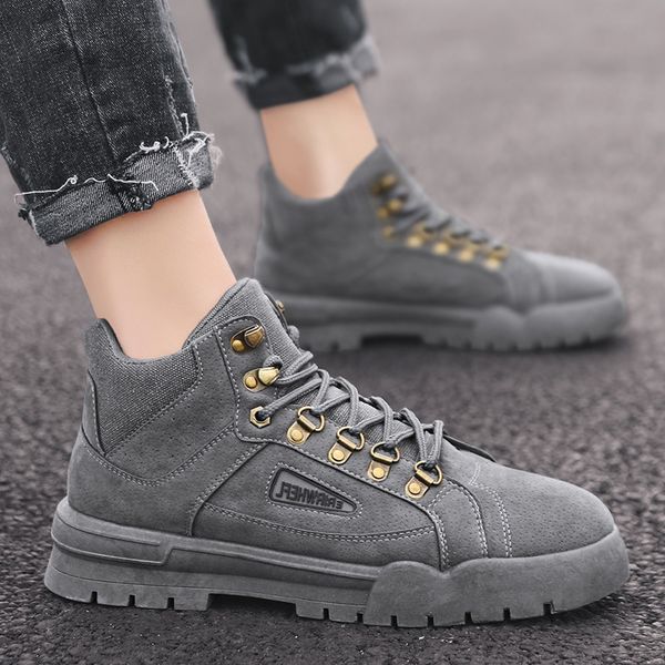 

new style wintershoes low martin boots thi bottomed versatile work shoes trendcasual shoes lady -40, Black