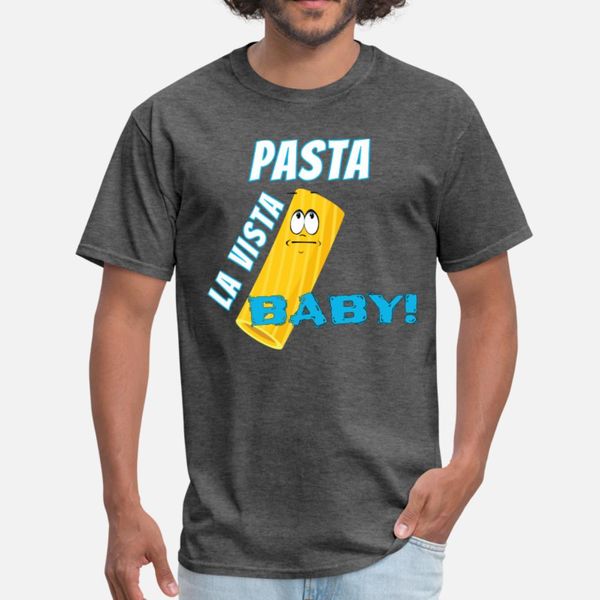 

паста lover паста la vista baby t рубашка мужчины напечатаны 100% хлопок o шеи тонкого gift basic summer style формальной рубашку