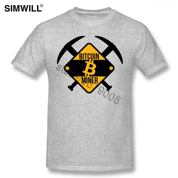 

bitcoin t shirt men's eco cotton miner tees short sleeves o-neck t-shirts retro tshirts large size