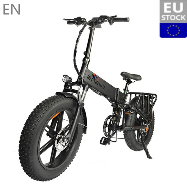 

eu stock) electric bike 48v12.8a lg 20*4.0 fat tire electric bike 500w heavy mountain ebike snow/8 speeding full throttle, Silver;blue